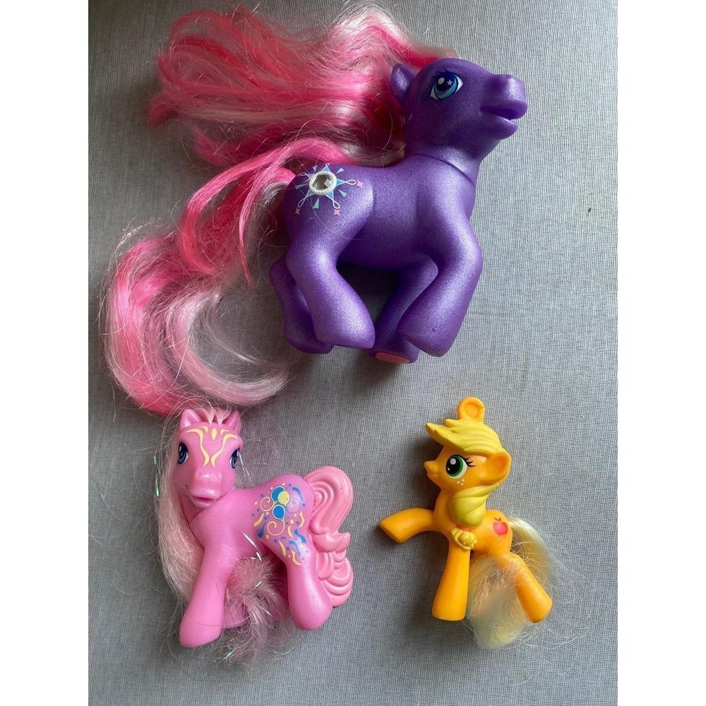 My Little Pony Lot of 3 Brushable sku3